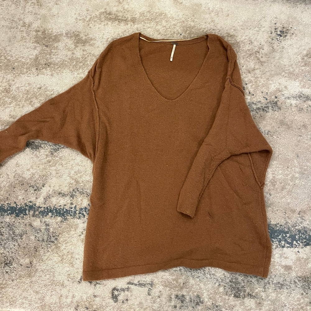 FP Camel Oversized Sweater